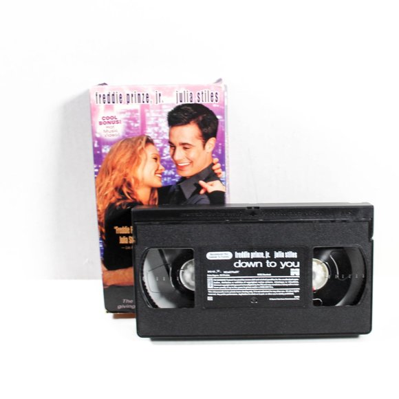 Vintage Y2K 2000 Down to You VHS VCR Tape Movie - Picture 1 of 6